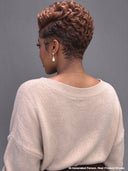 Full lace pixie wig brown quick weave