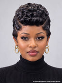 Full lace pixie cut wig Carved Line Wig