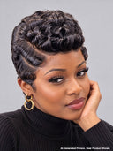 Full lace pixie cut wig Carved Line Wig