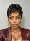 Full lace Wig Natural Black Bleached Knot Quick Weave Wig 100% Human Hair