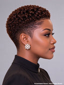 Full lace brown ready to go pixie cut wig