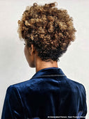 Glueless Wig honey highlight Machine Made pixie curly wave Ready to Wear 100% Human Hair