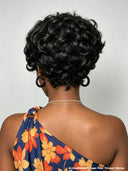 Special Offer 13x4 lace front Wig Natural Black side part 100% Human Hair