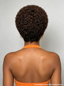 Ready TO Go pixie wig black black or brown afro curly 100% Human Hair
