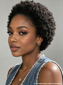 Special Offer Machine Made pixie afro glueless wig $59.99 100% Human Hair