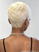 Pixie cut wig Glueless wig straight blonde 613# 100% Human Hair