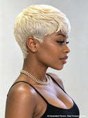 Pixie cut wig Glueless wig straight blonde 613# 100% Human Hair