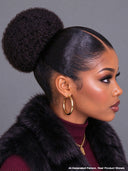 Lace front 13x6 wig with Bun hairstyle