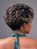 13x4 Lace front Pixie wig Salt and Pepper curly