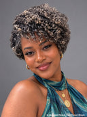 13x4 Lace front Pixie wig Salt and Pepper curly