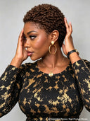 Pixie wig Lace front 13x4 Easy to wear afro curly