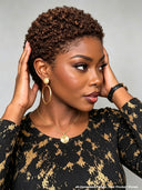 Pixie wig Lace front 13x4 Easy to wear afro curly