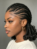 Full Lace wig updo braided hairstyles Collection for black woman
