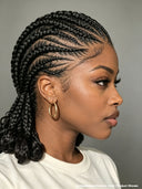 Full Lace wig updo braided hairstyles Collection for black woman